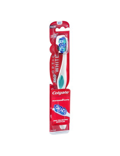 Cepillo de dientes Colgate 360 Optic White Mediano - 6 Unidades