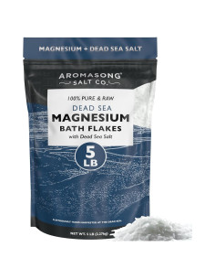 Copos de Magnesio Crudo Aromasong + Sal del Mar Muerto 2.27 kg