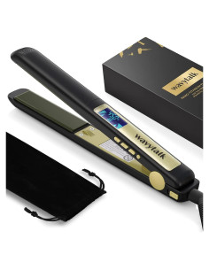 Plancha de Pelo Wavytalk 1 Pulgada Titanio 100% Pura