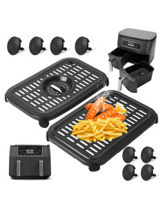 Sartén para Freír al Aire Ninja Foodi 6QT 8QT Acero Inoxidable