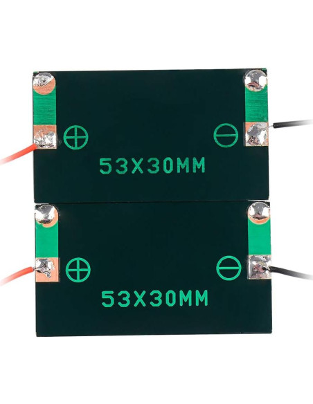 10 Paneles Solares AOSHIKE 5V 30mA para Proyectos DIY 10 Paneles Solares AOSHIKE 5V 30mA para Proyectos DIY
