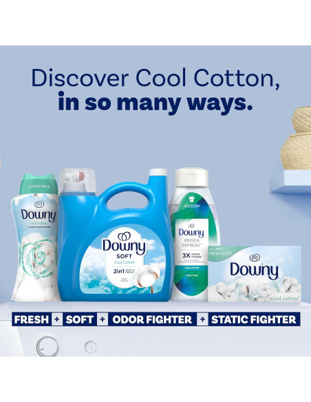 Suavizante de Tela Líquido Downy 4.14 L Algodón Fresco