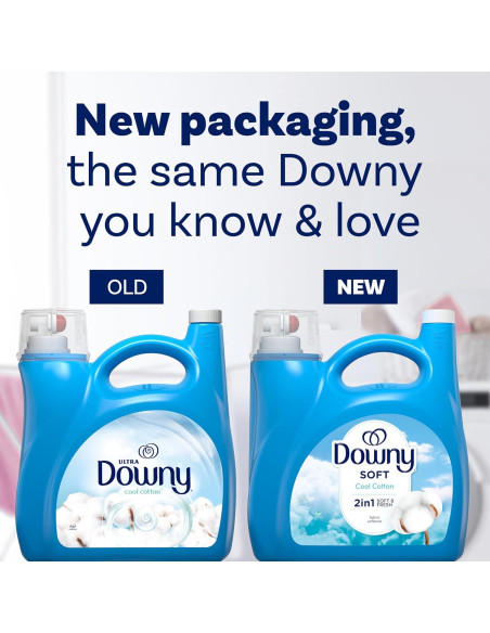 Suavizante de Tela Líquido Downy 4.14 L Algodón Fresco