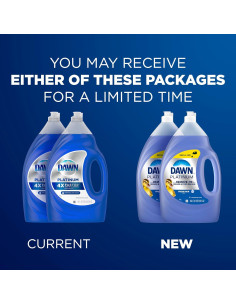 Jabón Líquido para Platos Dawn Platinum 2x1.62L Lluvia Fresca 2