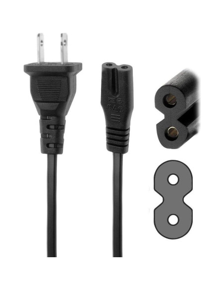 Cable de Alimentación AC 1.5m J-ZMQER para Sonos Beam/One