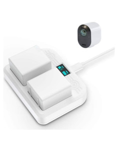 Estación de Carga Doble HOLACA para Baterías Arlo Pro 3/Ultra