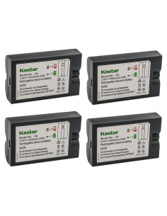 Paquete de 4 Baterías Kastar Litio-Ion para Ring V4 y Doorbell