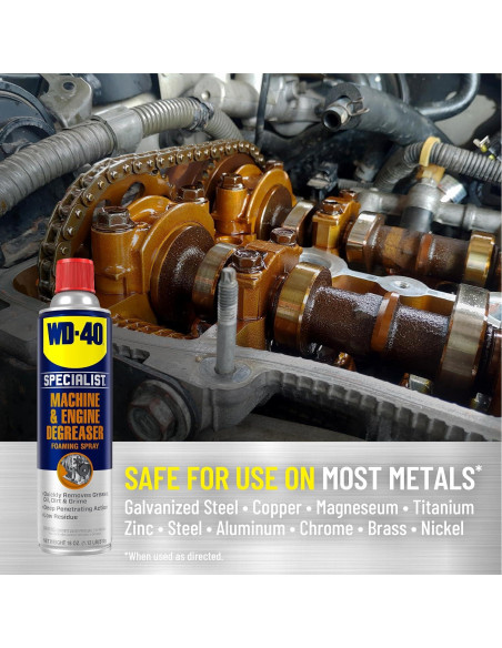 Desengrasante Espumoso WD-40 Especialista 0.51L Paquete de 4