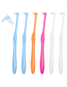 Set de 6 Cepillos de Dientes Suaves Bruislard para Limpieza Detallada