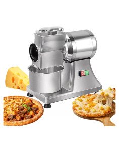 Rallador de Queso Eléctrico ZAWAYINE 550W 40kg/h Acero Inoxidable