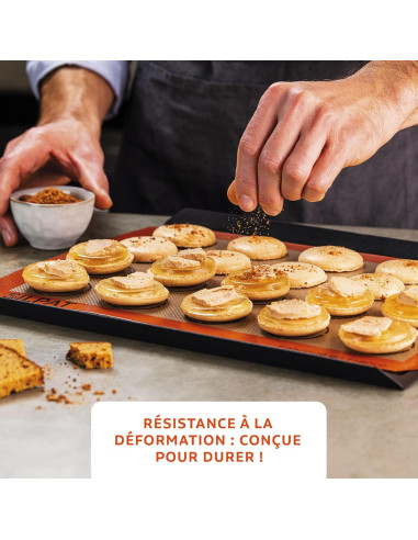 Bandeja de Hornear Perforada Silpat 29.5x41.9cm Aluminio