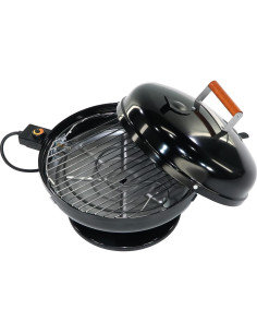 Parrilla Eléctrica MECO Lock 'N Go 1500W Negra para Exterior 2