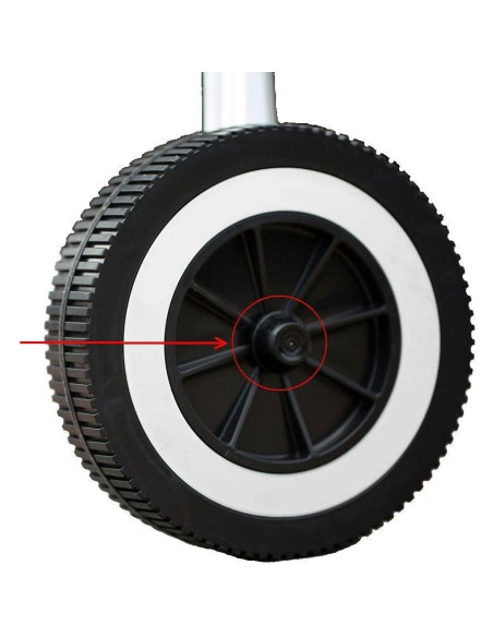 Tapa de Rueda de Parrilla Quadrapoint 3-Pack 0.95 cm