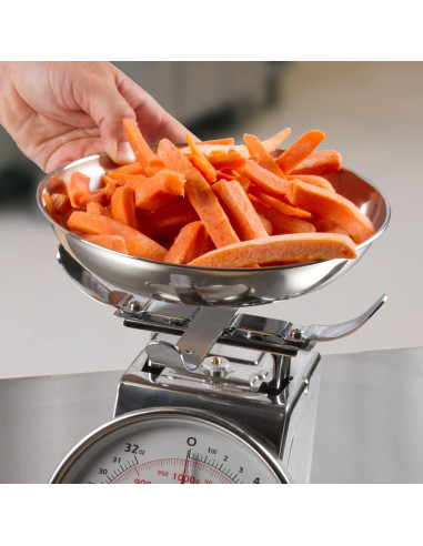 Escala Mecánica de Dial San Jamar SCDLB2 con Tazón 0.91 kg