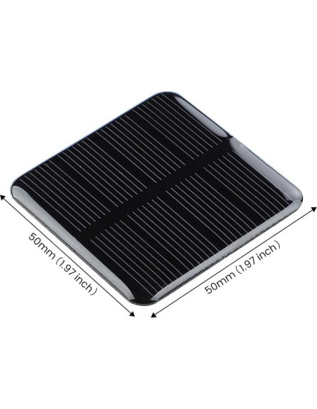 Kit de 10 Celdas Solares Monocristalinas SUNYIMA 2V 160mA