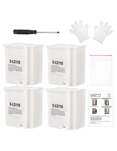 Almohadilla de Tinta Desechada 4 Piezas HEROMA para Epson