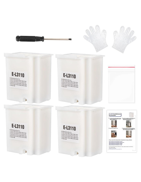 Almohadilla de Tinta Desechada 4 Piezas HEROMA para Epson