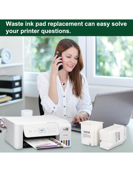 Almohadilla de Tinta Desechada 4 Piezas HEROMA para Epson