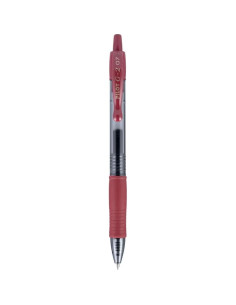 Bolígrafos de Gel Pilot G2 Premium 0.7mm Burdeos Paquete de 6 2