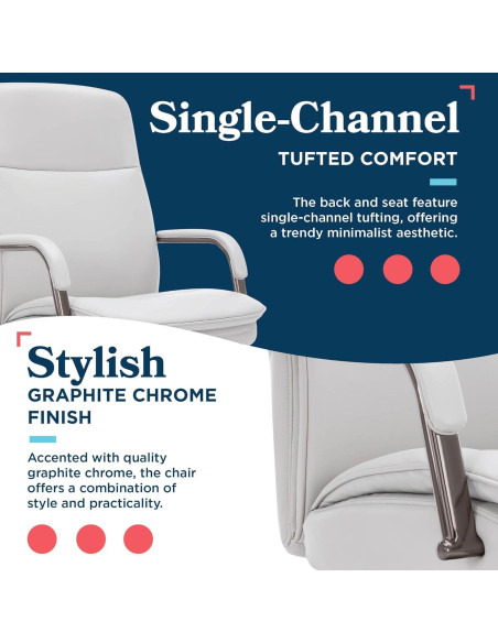 Silla de Oficina Ergonómica La-Z-Boy Opus Gris y Grafito