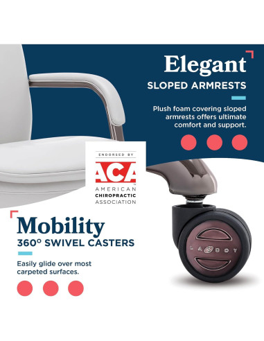 Silla de Oficina Ergonómica La-Z-Boy Opus Gris y Grafito