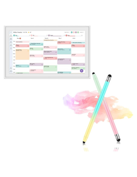 Bolígrafo Estilográfico Táctil Silicona Premium 5PCS RhythNest