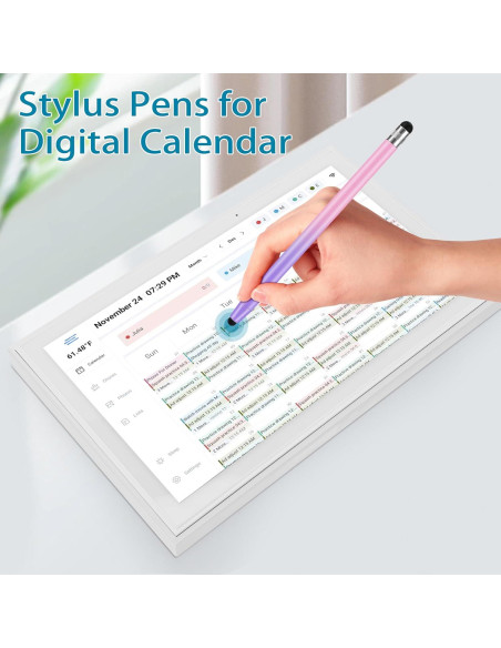 Bolígrafo Estilográfico Táctil Silicona Premium 5PCS RhythNest