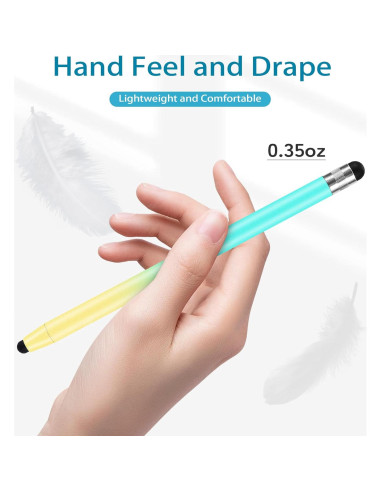 Bolígrafo Estilográfico Táctil Silicona Premium 5PCS RhythNest