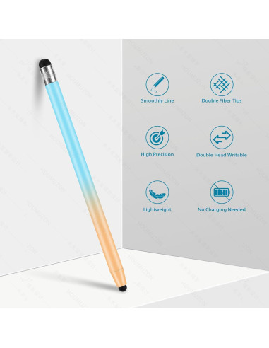 Bolígrafo Estilográfico Táctil Silicona Premium 5PCS RhythNest