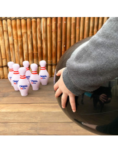 Juego de Bolos Inflable Giggle N Go para Niños 3+ Años 2