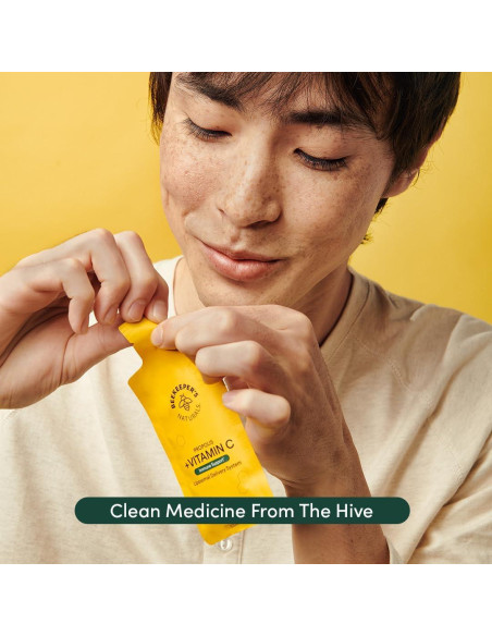 Vitamina C Liposomal Beekeeper's Naturals 1000mg 12 Paquetes