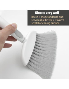 Juego de Recogedor y Cepillo WDDBHSKN Gris 1 Pieza 2