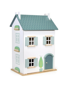Casa de Muñecas Willow Mentari - Madera, 3 Pisos, 42x33.5x62.5cm