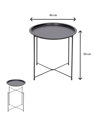 Bandeja Tuff Odoxia para Juego Sensorial 46.4 cm - Negro