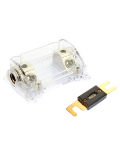 Soporte de Fusible VOODOO Níquel Cepillado 200 Amperios