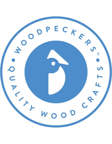 Bandeja de Letras de Madera ABC Woodpeckers 104 Piezas