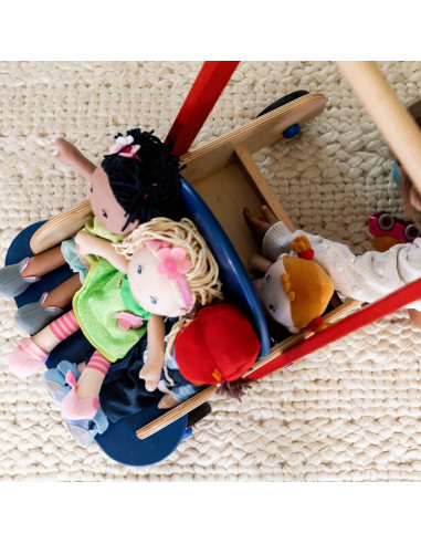 Carrito Andador de Madera HABA 1646 para Bebés 10 meses a 3 años