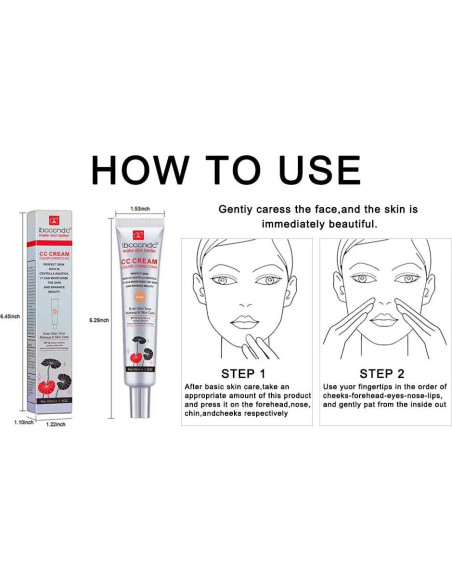 Crema CC Correctora de Color SHEEPFLY 42.52 g Oscuro SPF 25