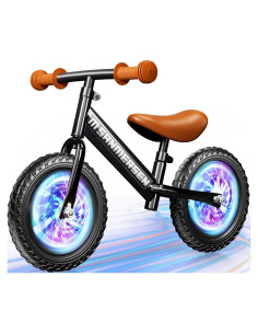 Bicicleta de Equilibrio M SANMERSEN 12" Ajustable Niños 2-5 Años