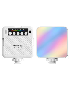 Luz LED RGB Portátil Desiontal X1-W 3000-6500K 70 Perlas