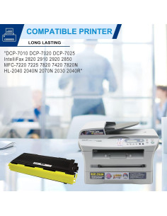 Cartucho de Tóner Negro TN350 Compatible Brother - 2600 Páginas 2