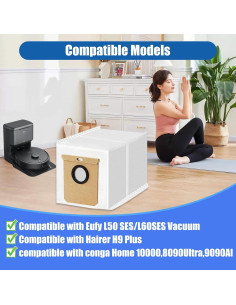 Paquete de 12 Bolsas de Repuesto Eufy L50/L60 SES 3.5L 2