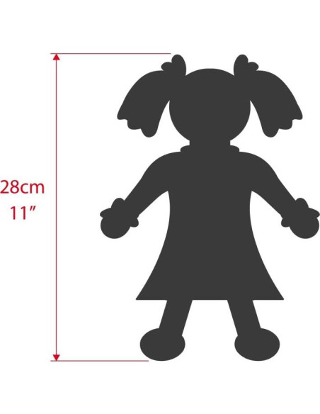 Muñeca de trapo Poppy Bigjigs 28cm para bebés 1 año