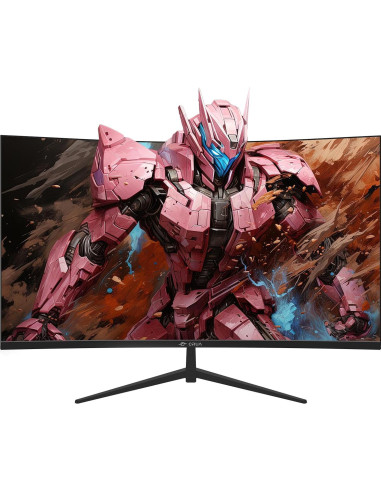 Monitor Curvo CRUA 32" FHD 200Hz VA 1800R HDMI DP Negro