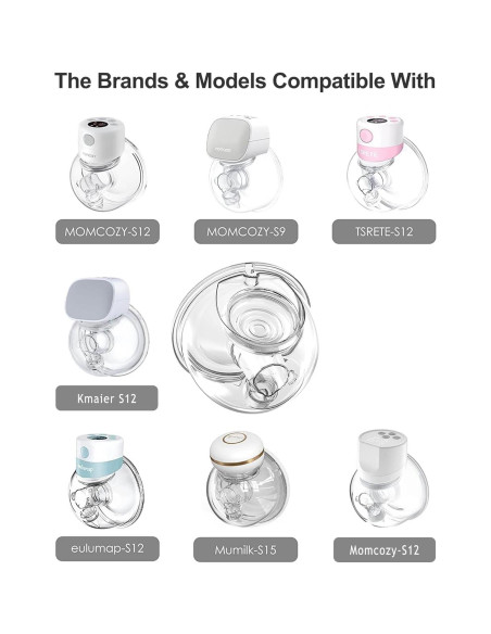 Piezas de Repuesto Extractor de Leche Gowing 24mm Silicona