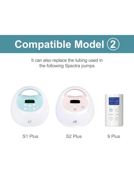 Manguera de Reemplazo Maymom para Extractores Ameda y Spectra