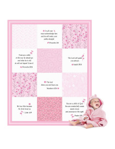 Manta de Recepción para Bebés Oudain Rosa 76x102 cm Microfibra