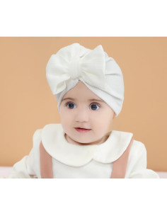 8 Sombreros Turbante para Bebés Cinaci - Suaves y Elásticos 2