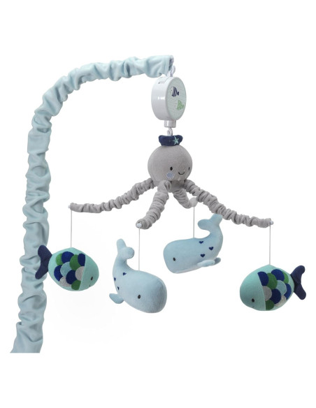 Móvil Musical para Cuna Lambs & Ivy Oceania - Pulpo y Ballenas Móvil Musical para Cuna Lambs & Ivy Oceania - Pulpo y Ballenas