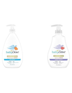 Loción Corporal Baby Dove Hidratante y Calmante 591ml + 384ml